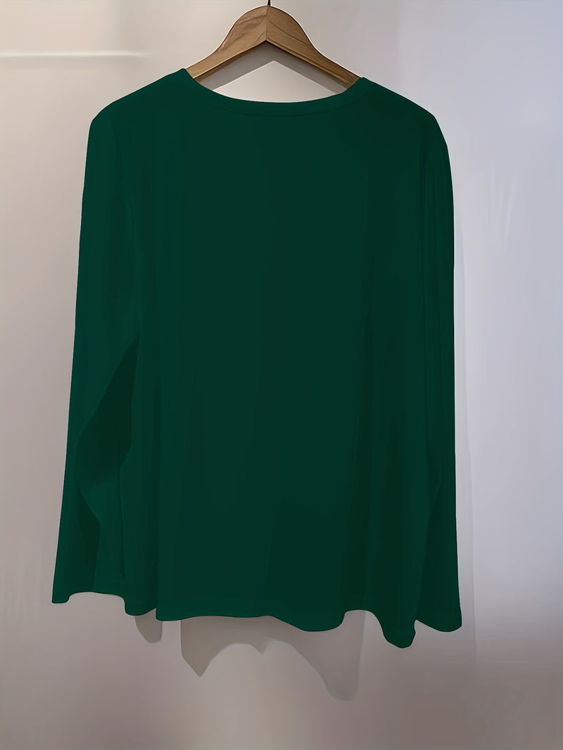 3-Pack Women's Long Sleeve T-shirts.
