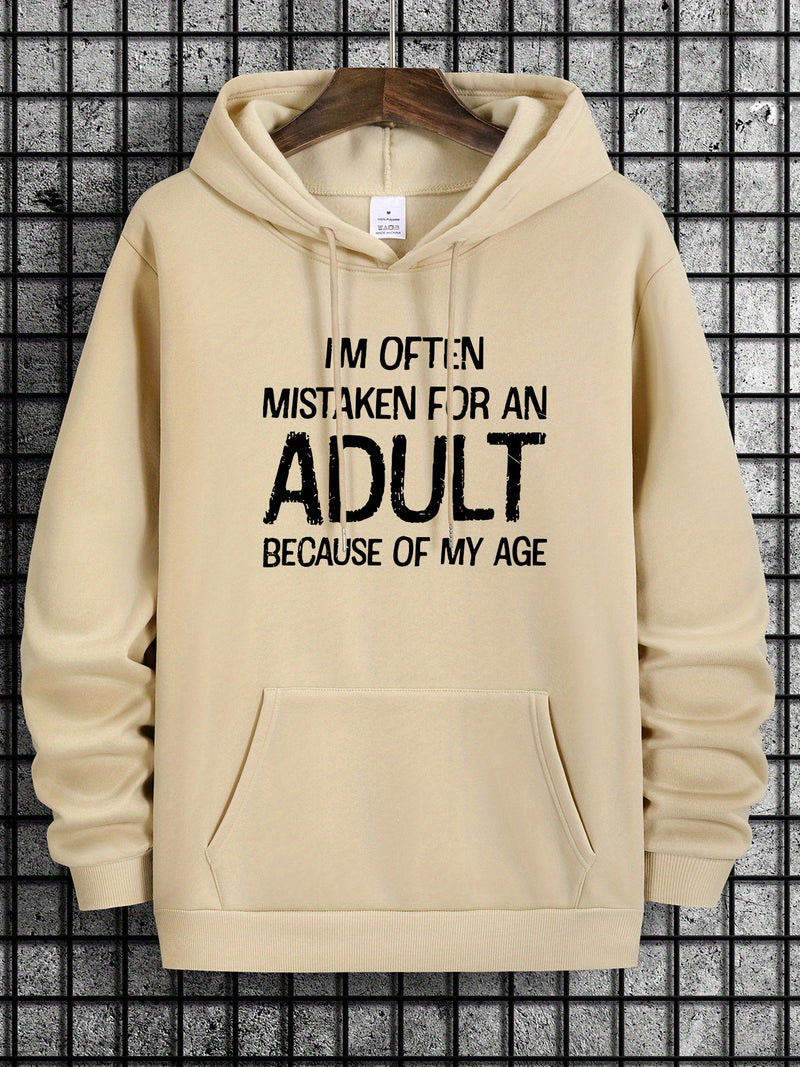 Men’s Hooded Sweatshirt New Spring.