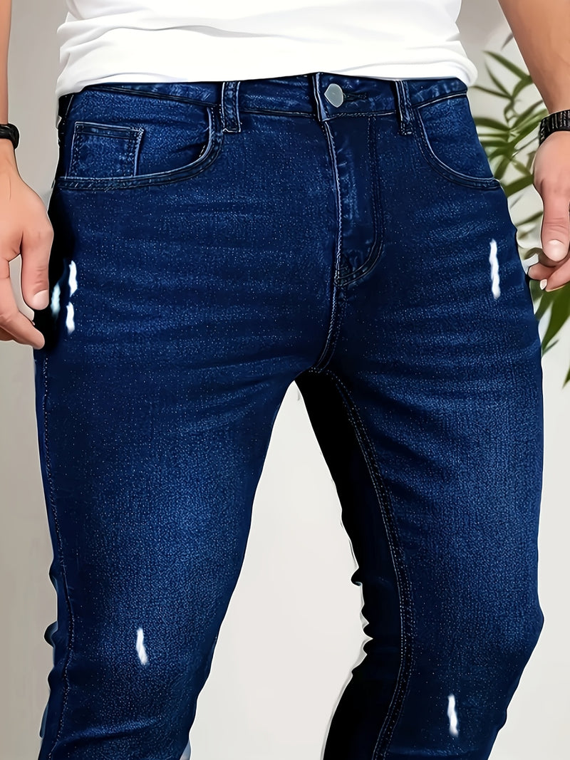Men's Fashion Stretch Denim Pants, Versatile Classic Gift for All Seasons.
