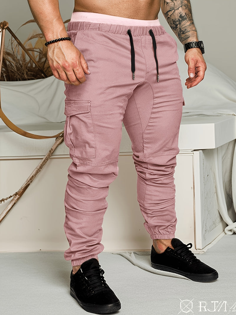 Men's Woven Wrinkle-Resistant Fabric/Casual Pants/Joggers.