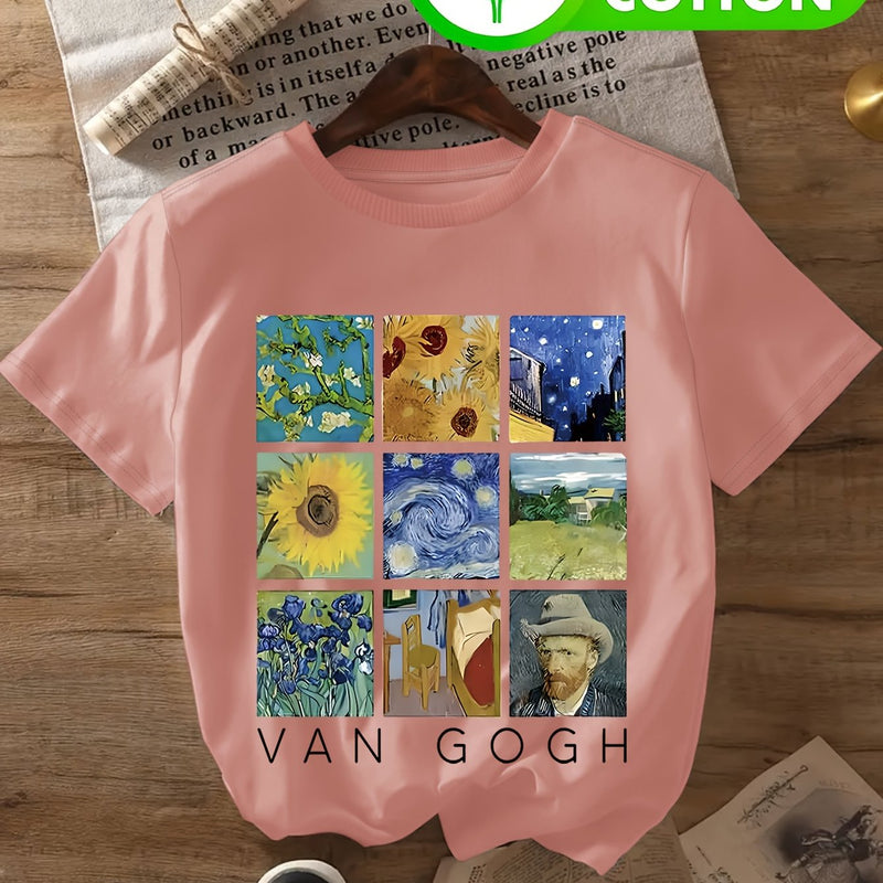 Women’s Short-Sleeve Round Neck T-Shirt.