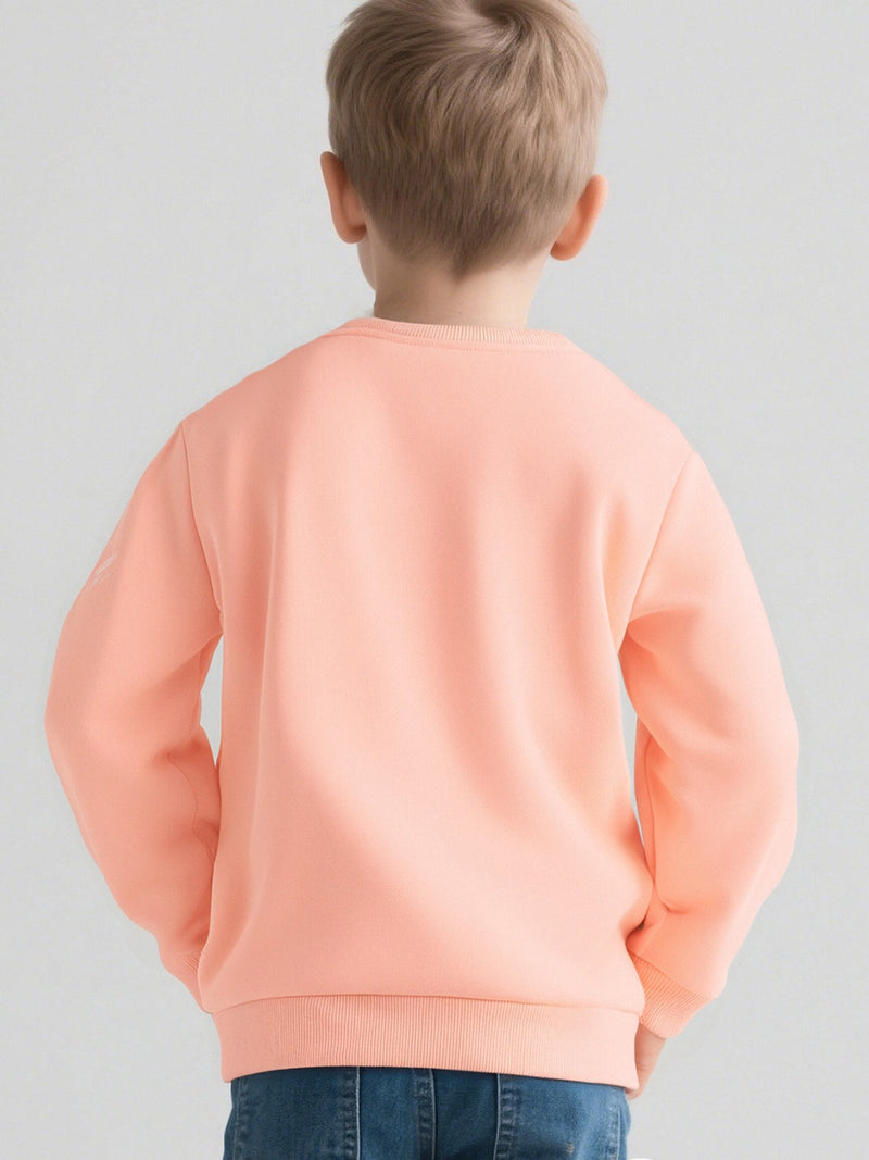 Boboiboy Galaxy Themed Boys' Warm Crewneck Sweatshirt.