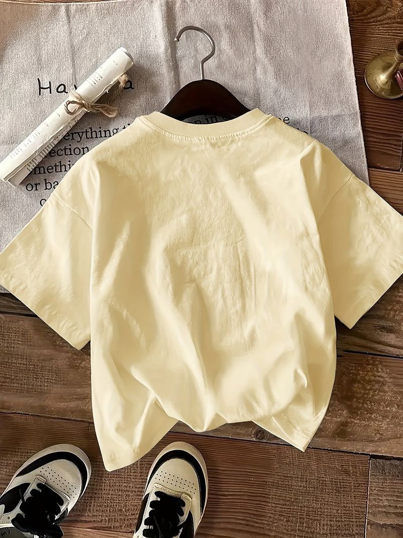 Women’s Graphic Print T-shirt Crew Neck Casual.