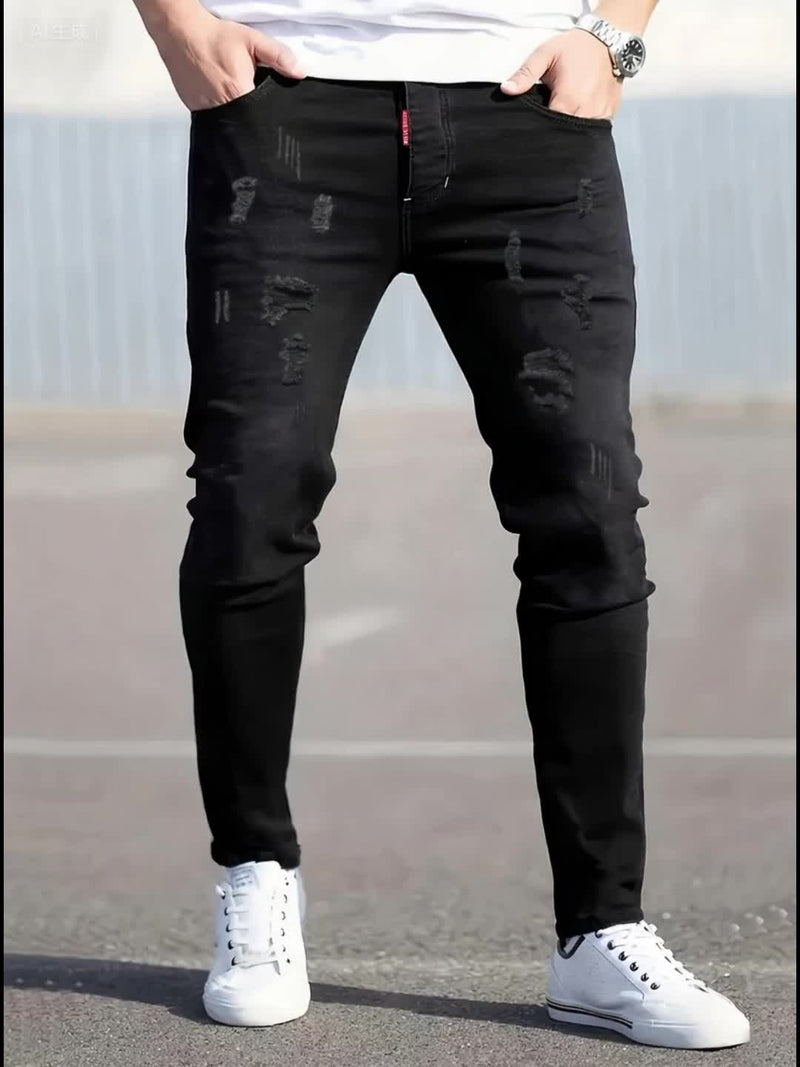 Men's Fashion Stretch Comfort Fit Jeans.