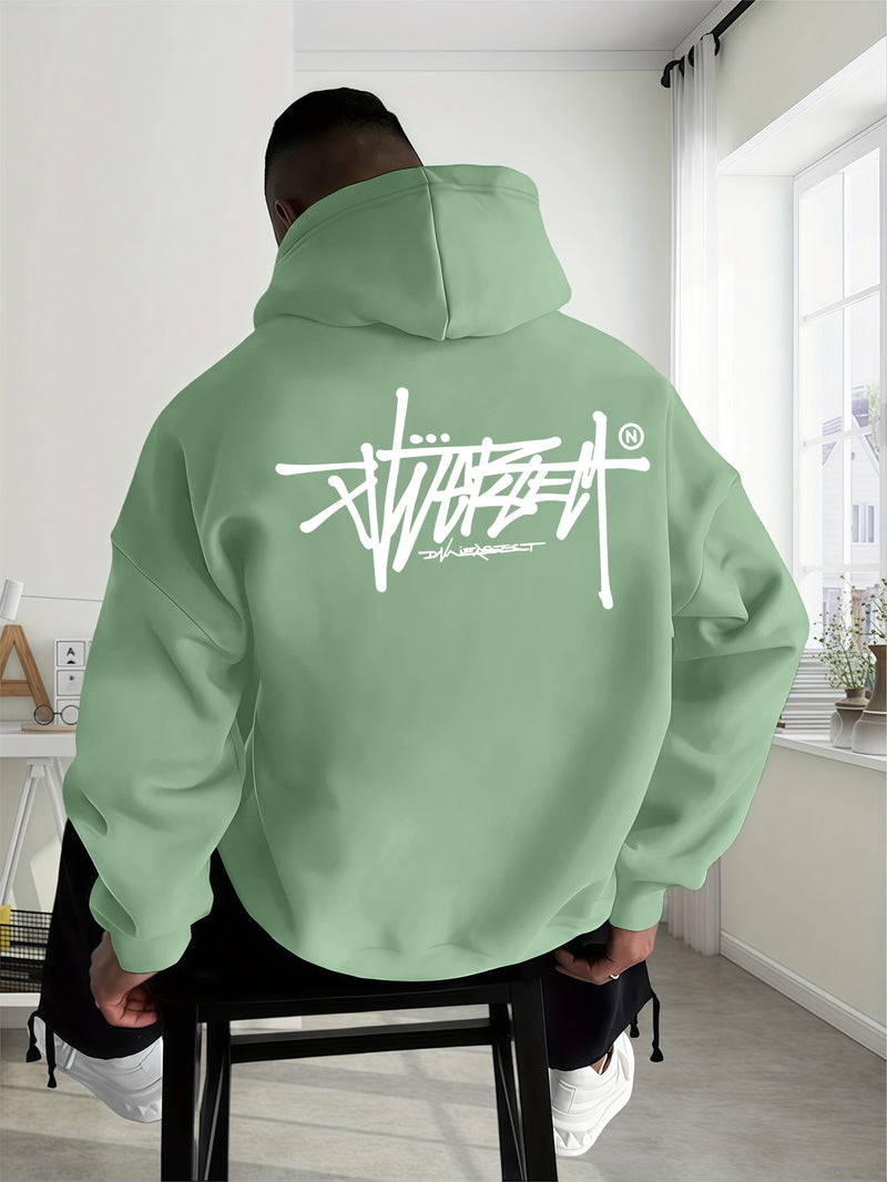 Men's Trendy Autumn-Winter Hooded Sweatshirt.