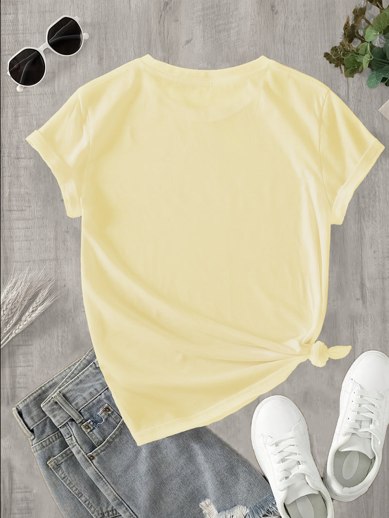 Women's Graphic Print T-Shirt.