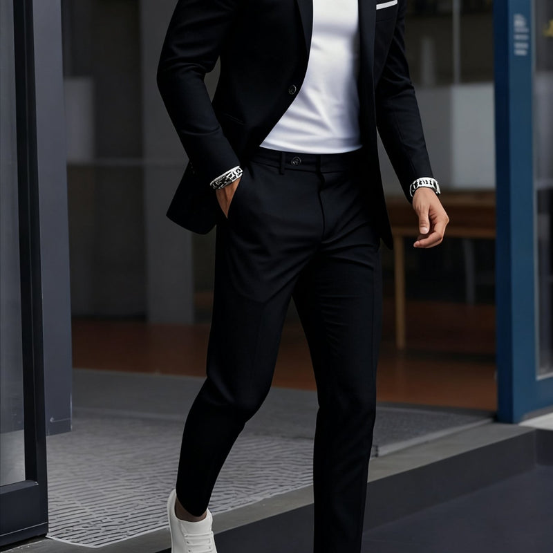 Two-Piece Men's Suit Set.