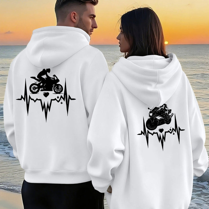 Couple Hoodies in a Casual Style.