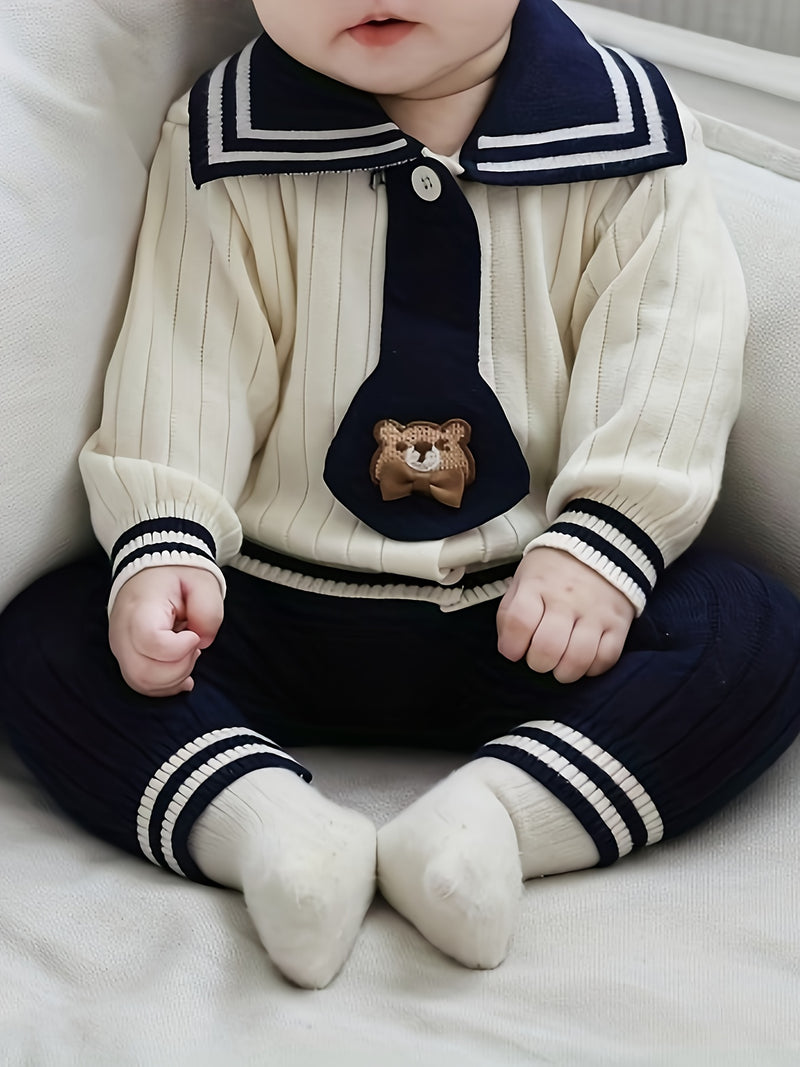 Newborn Autumn And Winter Outfit for Baby Boys.