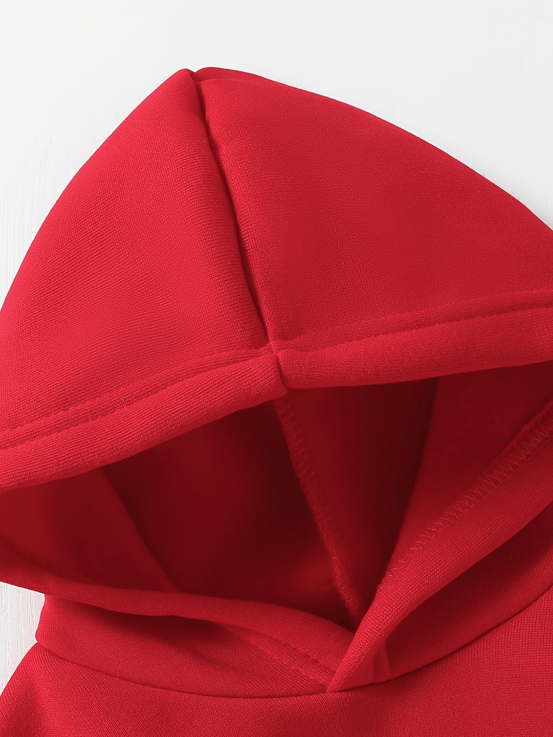 Boys' Autumn/Winter Casual English Letter Graphic Fist Bump.