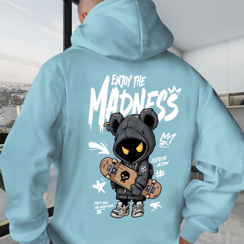 Men's Hooded Sweatshirt.