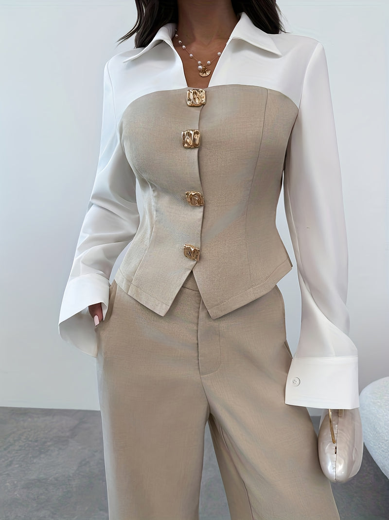 Women’s Casual And Elegant Two-Piece Set.