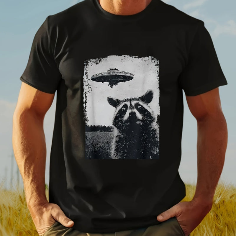 Men’s Cotton Summer Shirt Casual Short Sleeve Round Neck.