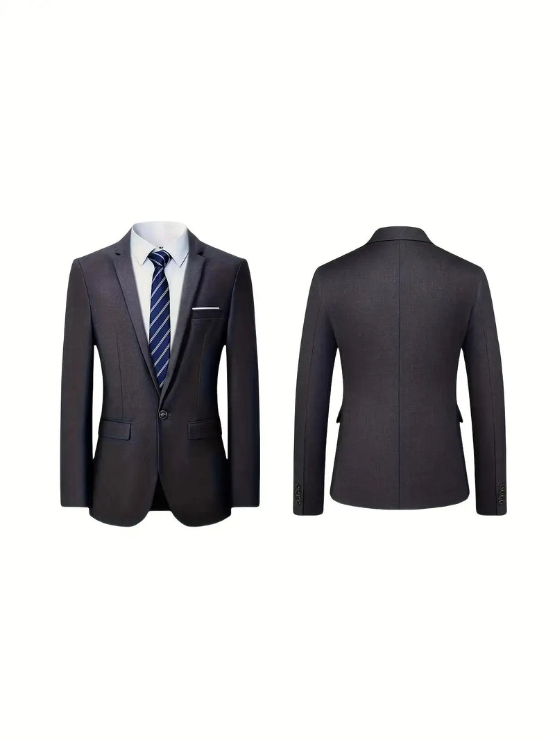 Two-Piece Men's Suit Set.