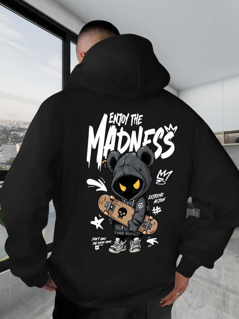 Men's Hooded Sweatshirt.