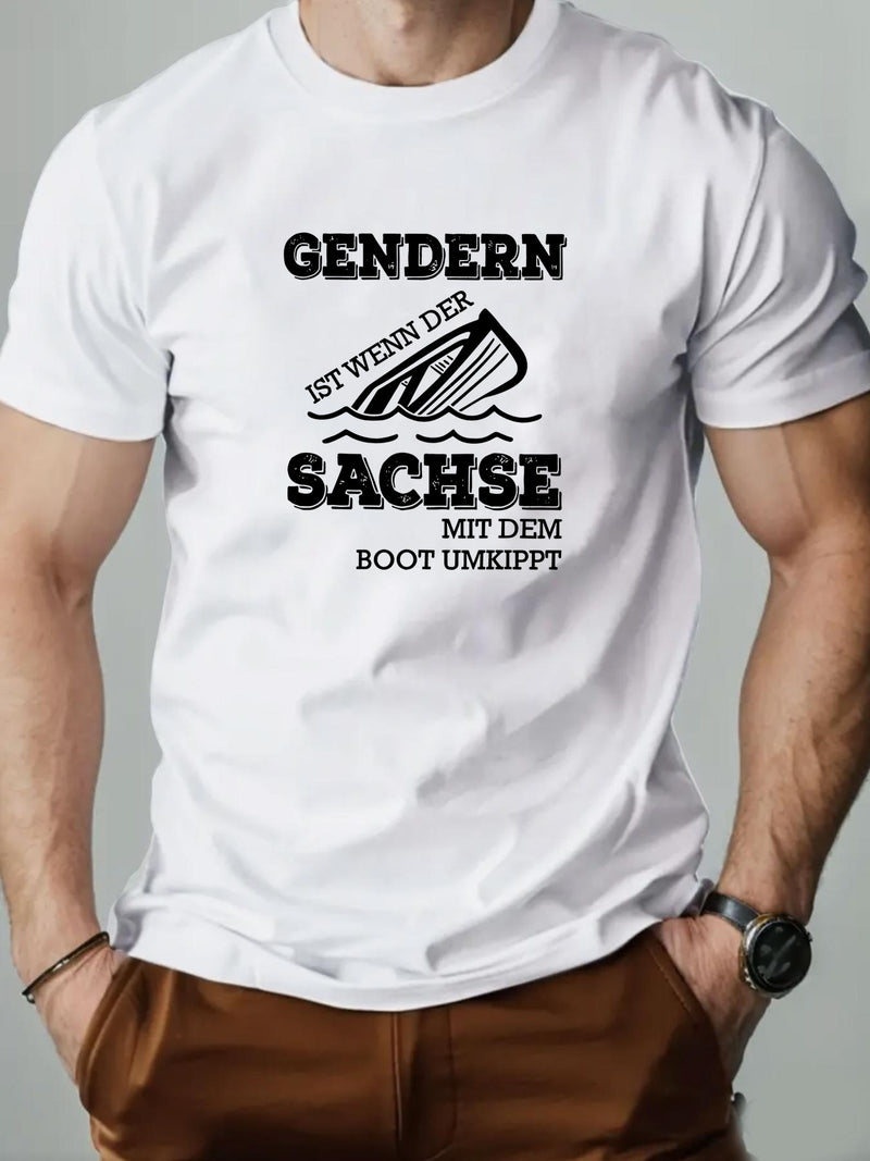Men's Casual Short-Sleeve T-Shirt.