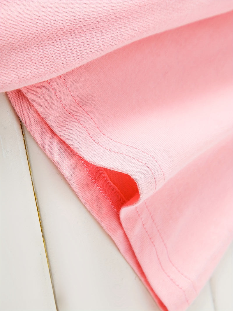 Women’s T-shirt, Casual Top for Summer & Spring.