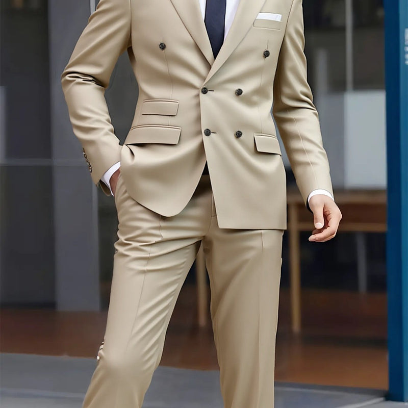 Two-Piece Men's Suit Set.