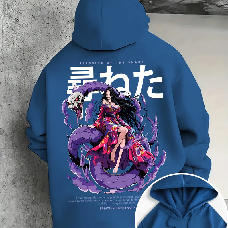 Men's Fashion Printed Hoodie Sweatshirt.