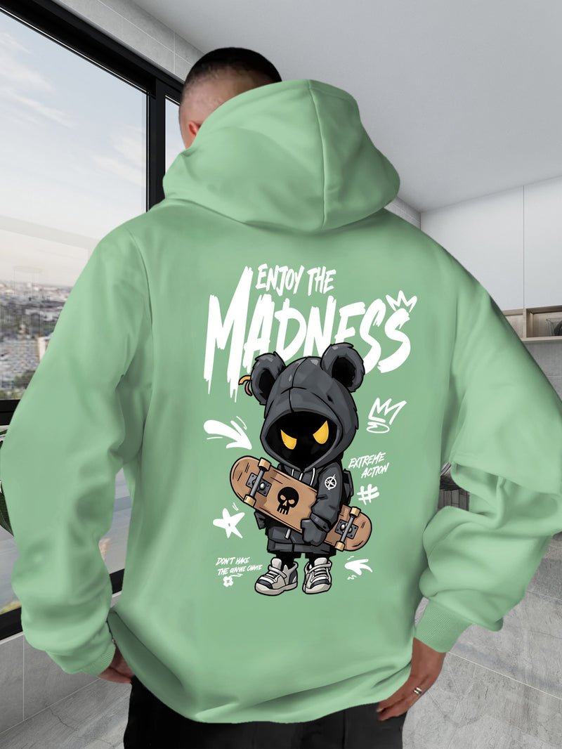 Men's Hooded Sweatshirt.