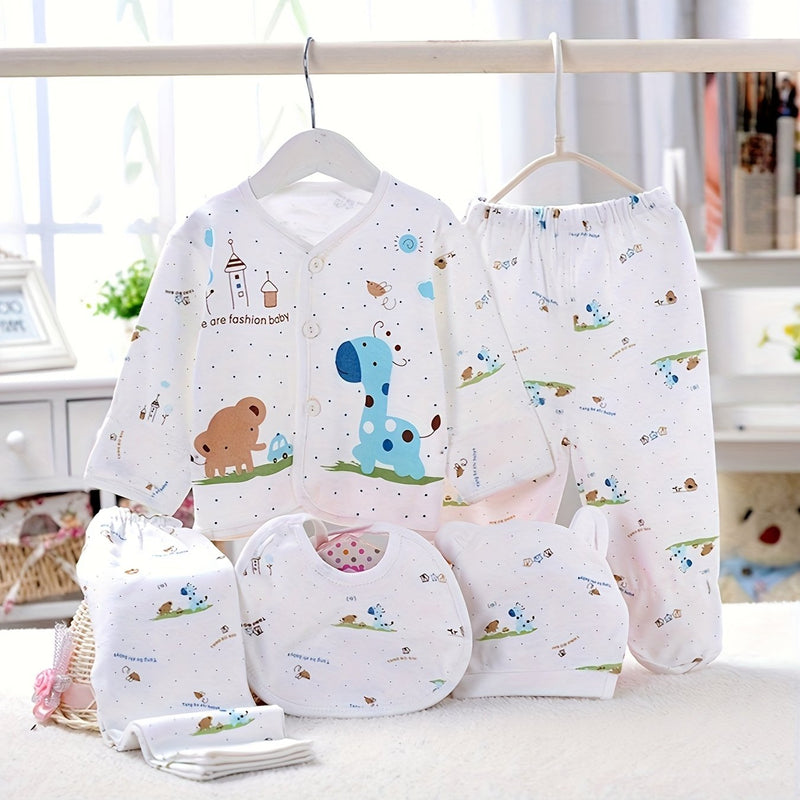 Newborn Baby Clothing Underwear Set Newborn Baby Going Out Suit 0-3 Months.