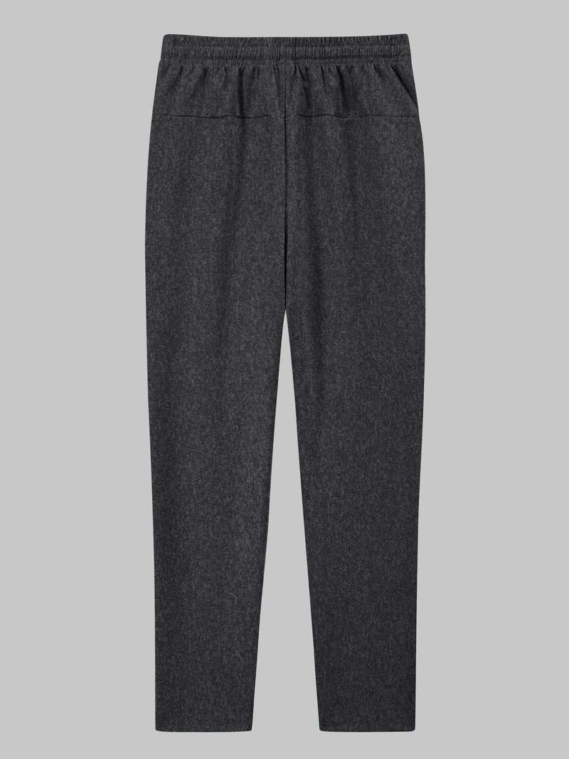 Men's 2pcs Slim-Fit Winter Jacket & Pants Suit with Paris Lettering.