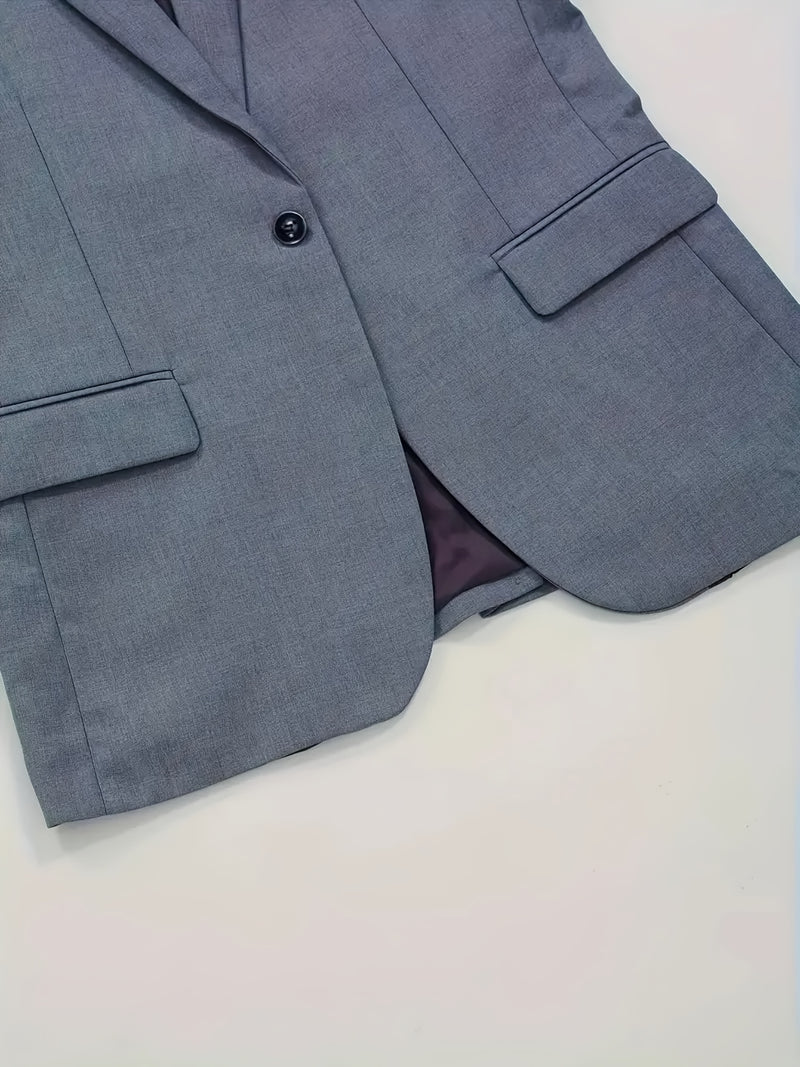 Men’s 2pcs Classic Suit Set.