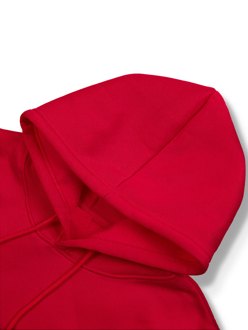 Men's hooded sweatshirt.