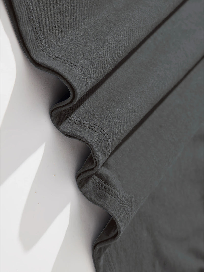 Men's Cotton T-Shirt, Summer Crew Neck Tee.