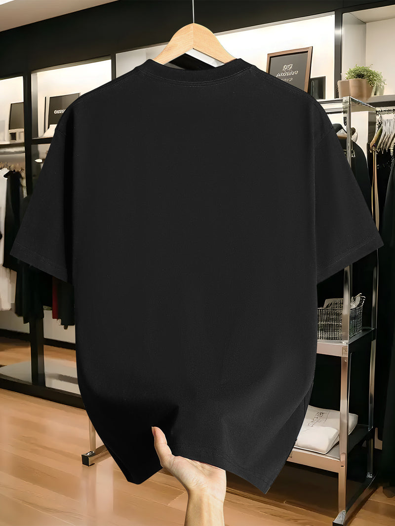 200 Grams of 100% Pure Cotton Short-Sleeve T-Shirt.