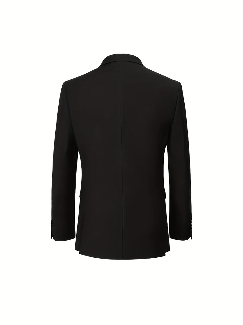 Men's Three-Piece Suit for Formal Occasions.