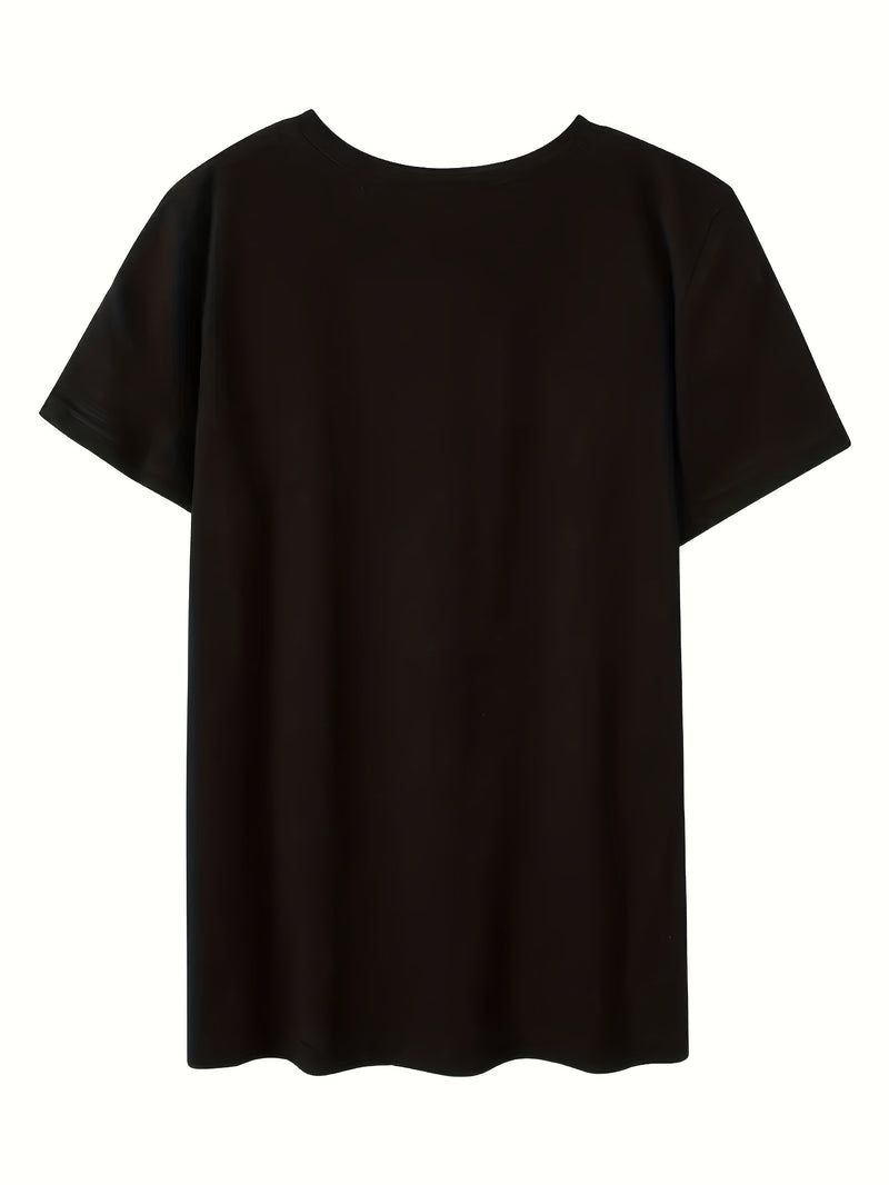 Women's "Love" Graphic Print T-Shirt.