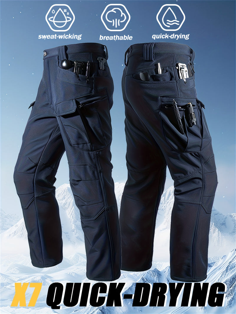 2pcs Men's Suit Jacket and Work Pants Tactical.