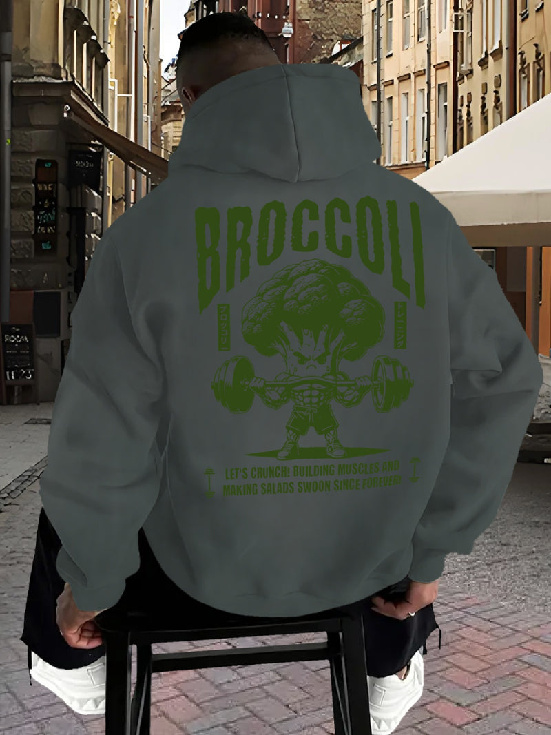 Men's Hooded Sweatshirt.