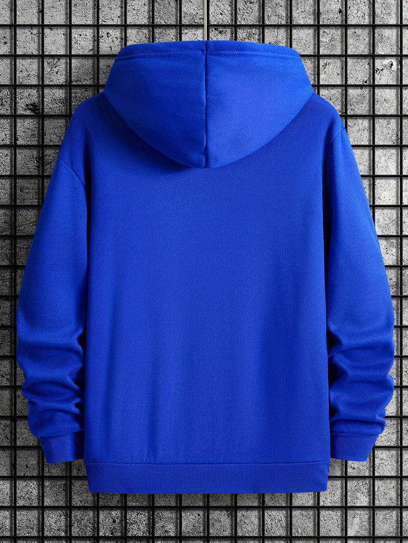 Men's New Stylish Hoodie with a Letter Print.