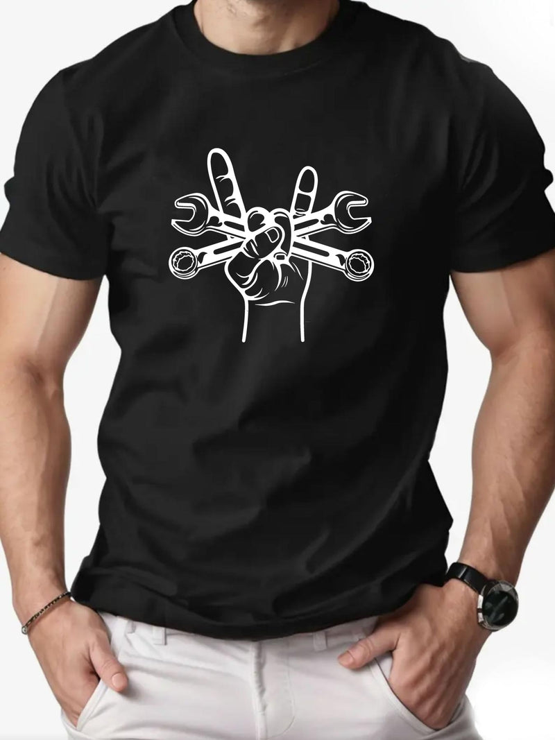 Men's Summer Casual Short-Sleeve T-Shirt.