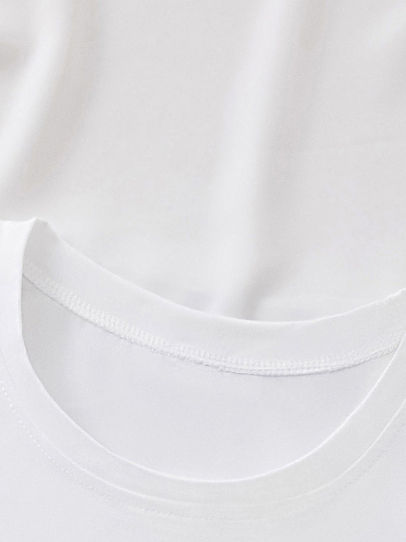 Women's T-shirt with a Printed Silhouette of a Woman.