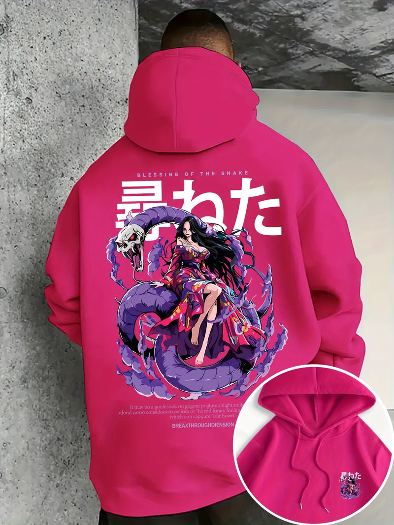 Men's Fashion Printed Hoodie Sweatshirt.