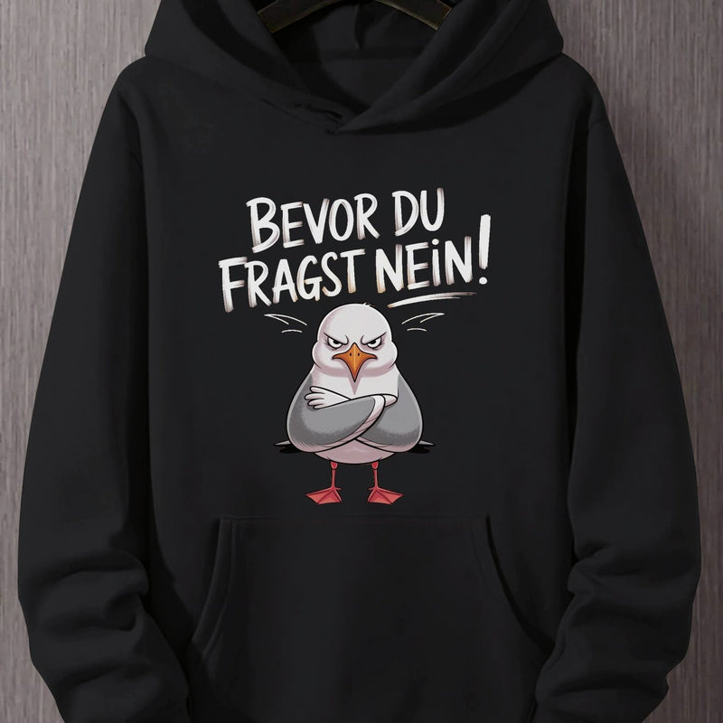 Men's Hooded Sweatshirt.