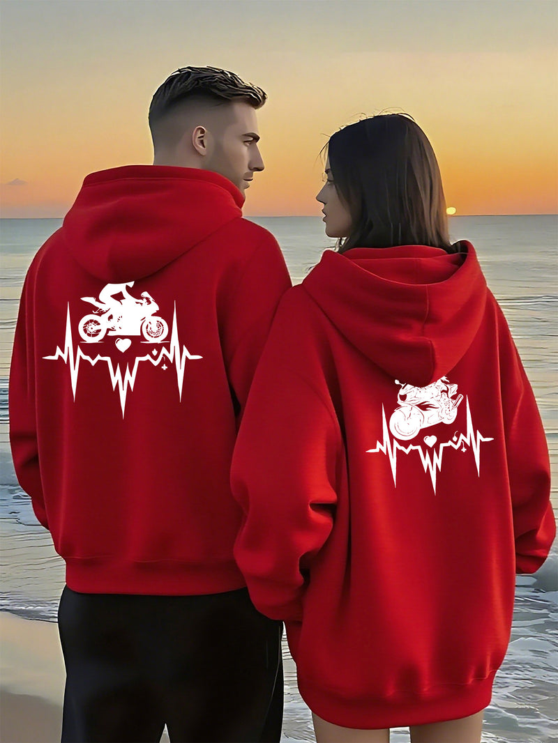 Couple Hoodies in a Casual Style.