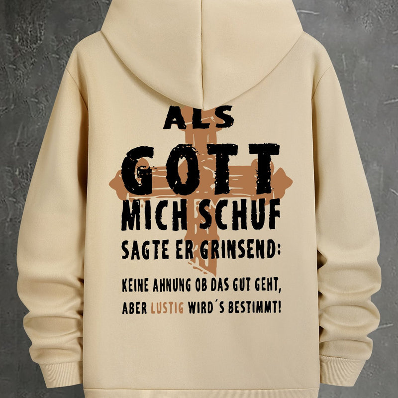 Men’s New Print Hoodie for Spring And Autumn.