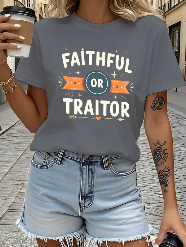 Women's Pure Retro Banner T-Shirt.