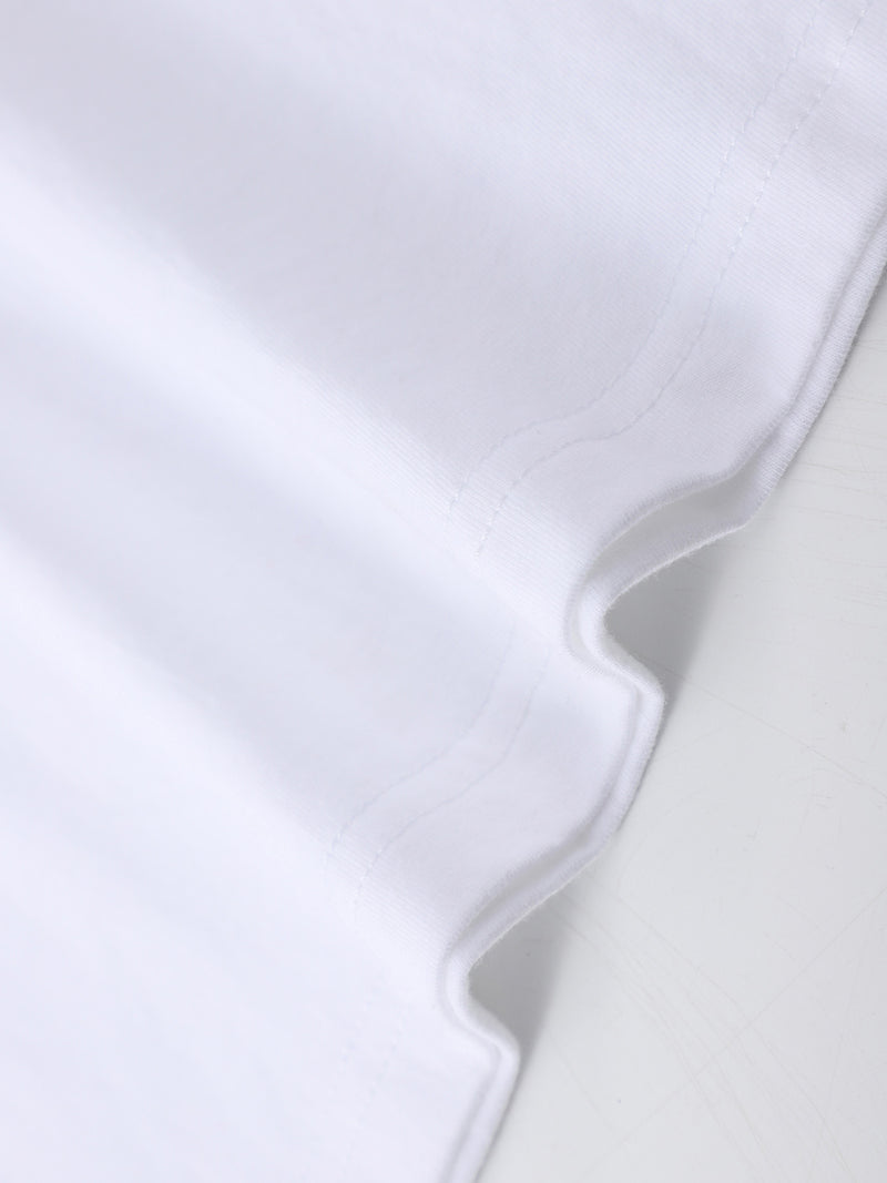 Men's Pure Cotton New Fashion Letter Design Print Casual Short Sleeve.