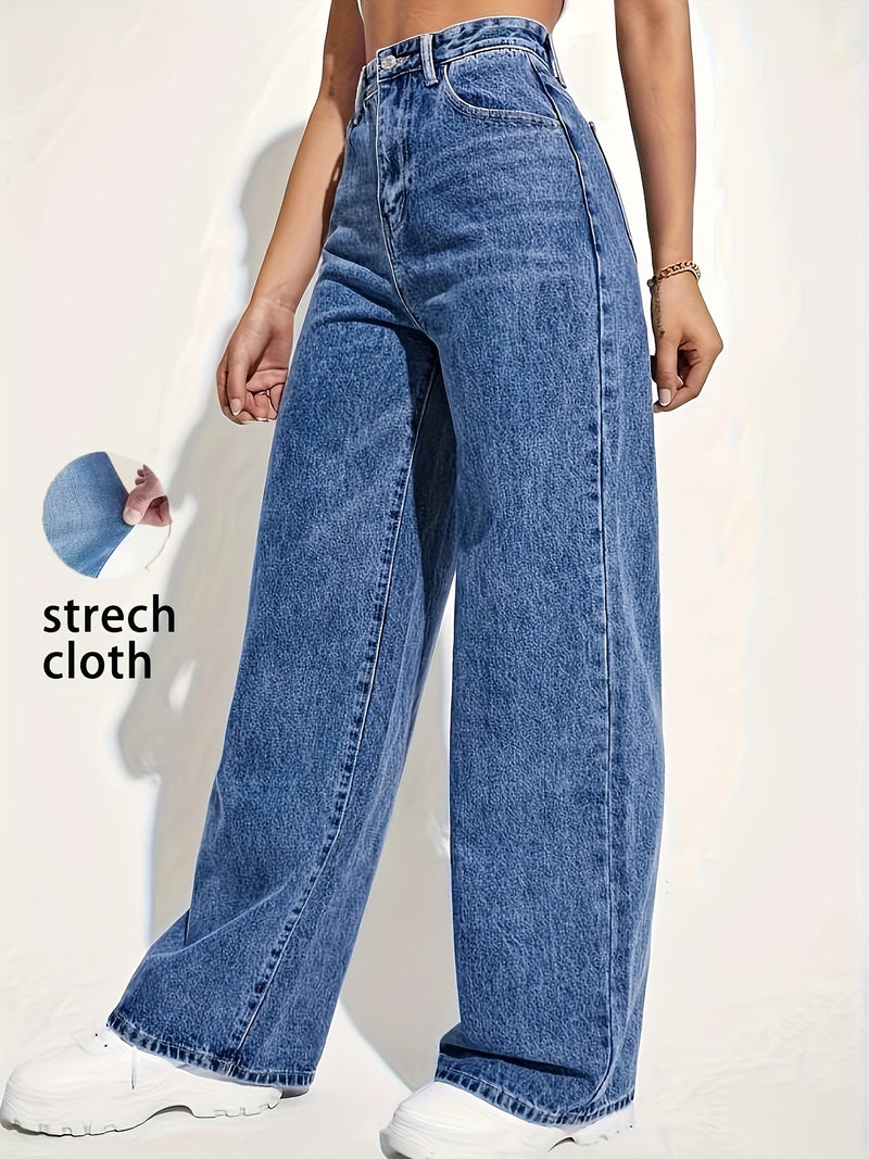 Women's Fashion Stretch Denim Long Pants.