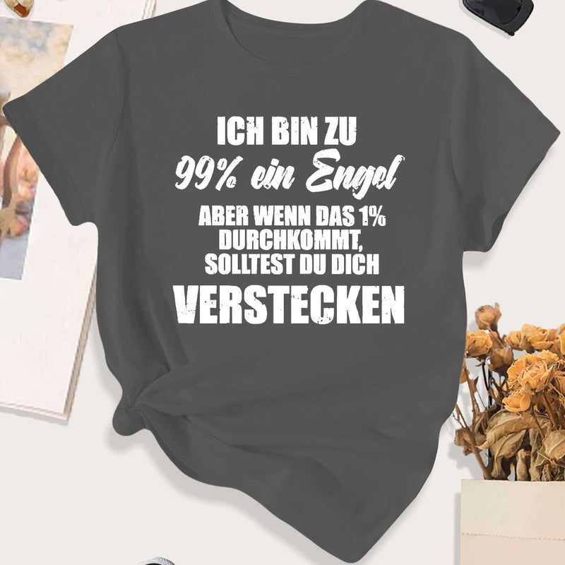 Women's T-Shirt with Short Sleeves.