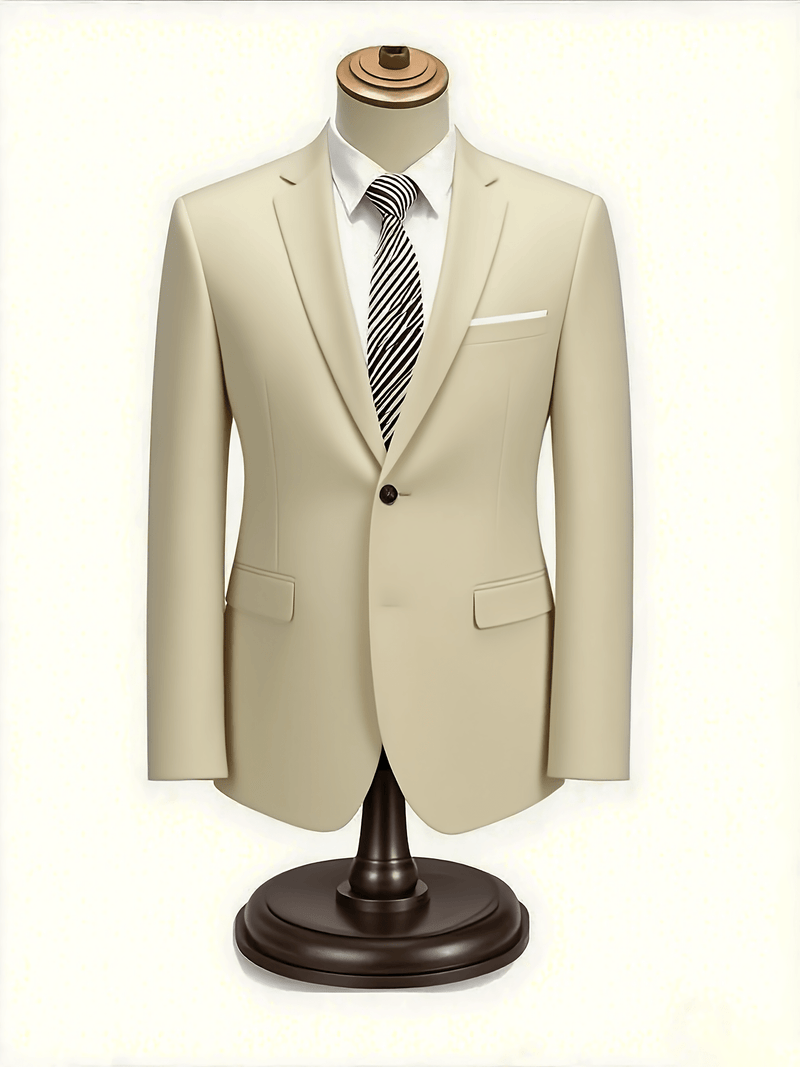 Men’s 2pcs Classic Suit Set.