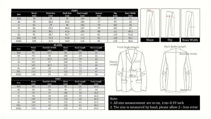 2pcs Men's Slim-Fit Burgundy Wedding & Business Suit Set.