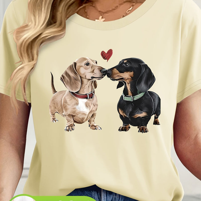 Women’s Casual Short Sleeve T-Shirt.