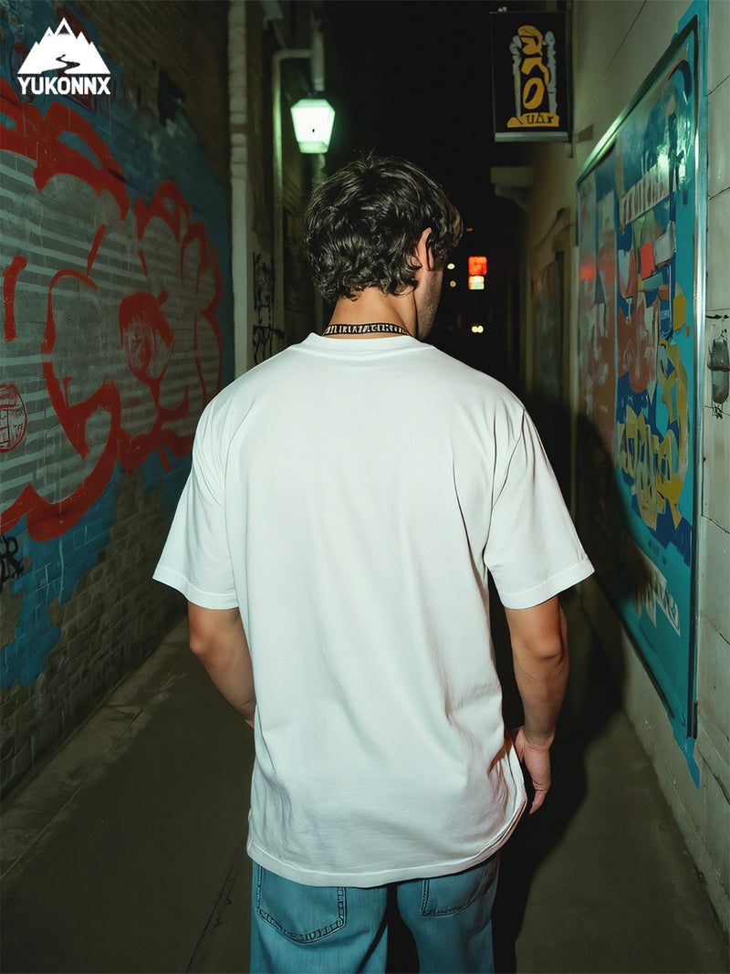 Men's Casual Crew Neck Short T-Shirt.