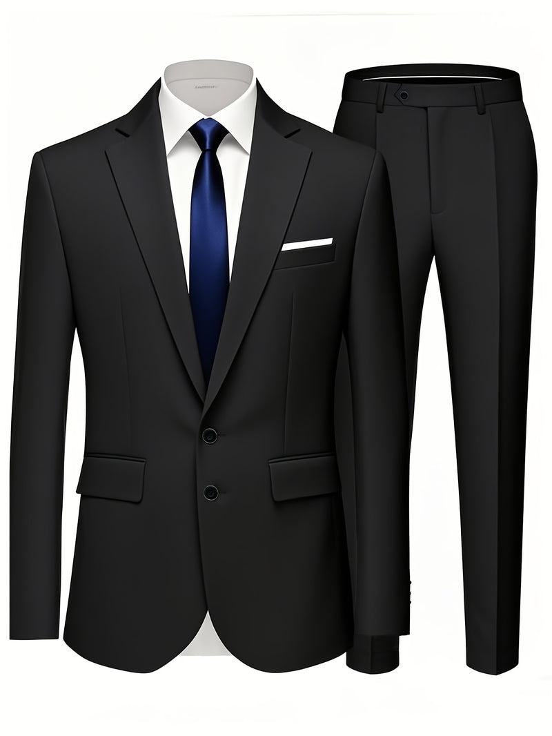 Men's Classic Two-Piece Suit.